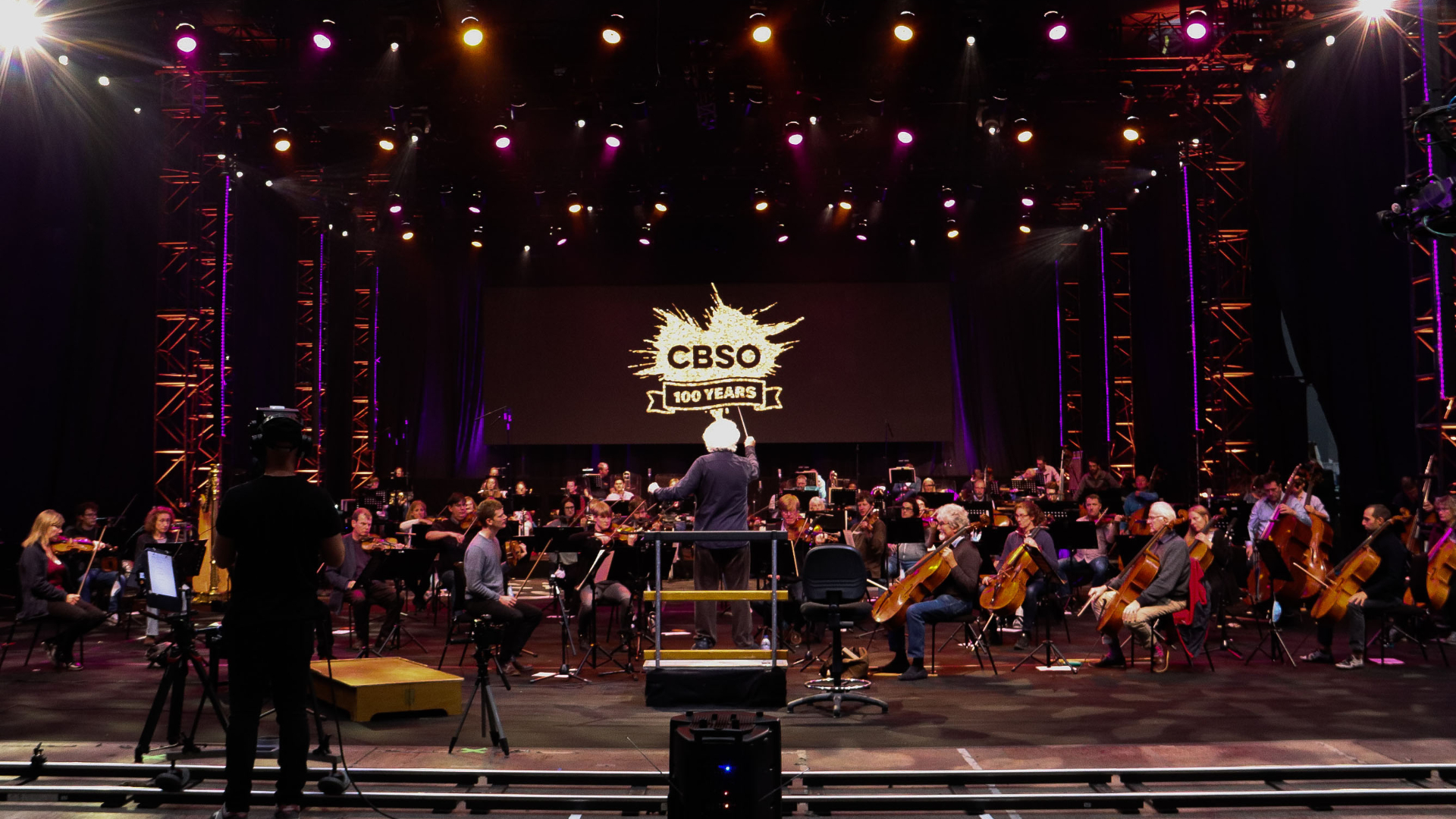 PRG LIVE Space hosted the CBSO 100th Anniversary Livestream